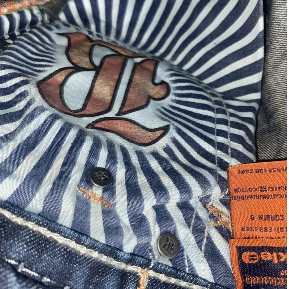 ROCK REVIVAL 28W 31L Corbin Boot EMBROIDERED Buckle Men Jeans - Picture 11 of 11